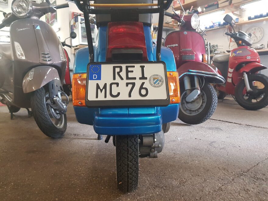 Freiwillige Zulassung 50 ccm Mofa Moped Roller